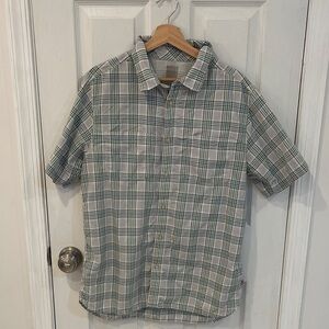 Men's North Face Short Sleeve Button Down Shirt